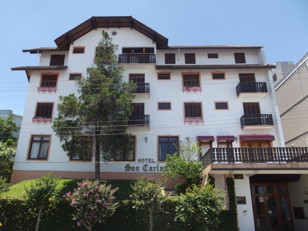 Hotel San Carlos Carlos Barbosa Eksteriør bilde